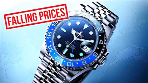 why are Rolex prices falling